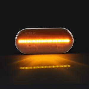 Indicateur lumineux latéral à <span class=keywords><strong>LED</strong></span>, pour <span class=keywords><strong>SEAT</strong></span> <span class=keywords><strong>Ibiza</strong></span> 6L Cordoba, lentille smockée, OEM 14805294 - Product Image 2