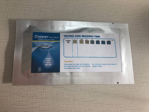 구리, 수은, 불소, 납 물 테스트 스트립, 음용수 중금속 검출을 위한 신속 검사 키트 - Product Image 3