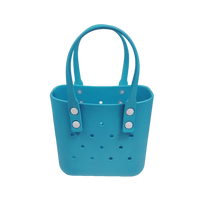Sac de plage fourre-tout en EVA grande capacité personnalisable, fermeture ouverte, motif floral, étanche, pour l'été, fourni par l'usine, sacs à main moyens en gros
