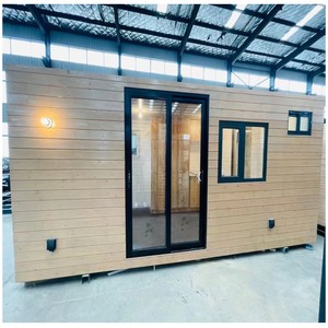 20FT ชุดตู้<span class=keywords><strong>ไม้</strong></span>สำเร็จรูปสำหรับห้องน้ำในสำนักงานหรูหราเคลื่อนย้ายได้เพดานไม้สำหรับห้องครัว - Product Image 1