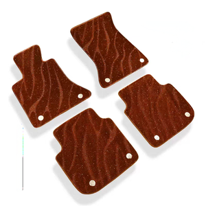 Set Completo di <span class=keywords><strong>Tappetini</strong></span> di Lusso per Land <span class=keywords><strong>Rover</strong></span> <span class=keywords><strong>Range</strong></span> <span class=keywords><strong>Rover</strong></span> <span class=keywords><strong>Sport</strong></span>, Originali in Nylon Felpato, 4 Pezzi, per Auto e Defender - Product Image 2