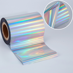 Máy đóng gói tự động phim Holographic rollstock Composite nhôm lá Pet vmpet Nylon PE CPP phim tùy chỉnh in ấn - Product Image 1