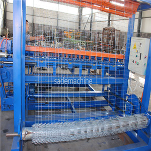 Machine automatique de filet de clôture de cerf de noeud <span class=keywords><strong>fixe</strong></span> de joint de charnière de CNC 220V avec le <span class=keywords><strong>moteur</strong></span> et le <span class=keywords><strong>moteur</strong></span> pour l'usine de fabrication - Product Image 5