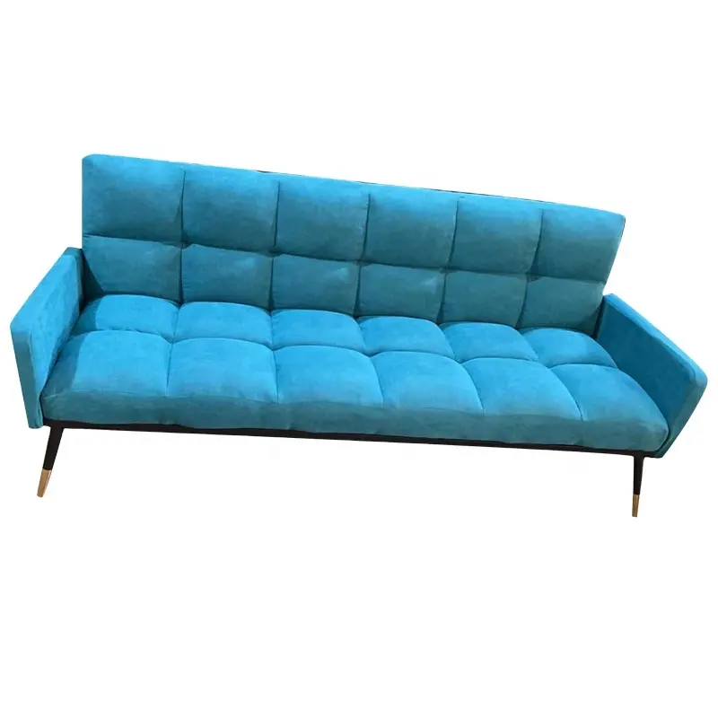 Mobilier moderne multifonction OEM ODM canapés futon pliants en cuir canapé convertible 2 ou 3 places pour salon