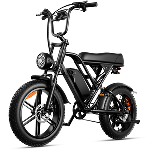 Snelle Elektrische Fiets 48V Koolstofstaal Achternaafmotor Lange Afstand Woon-Werkverkeer Lithiumbatterij Fatbike - Product Image 1