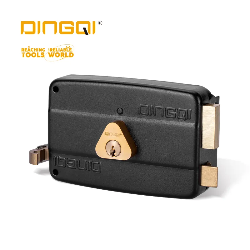 DingQi אבטחה עמיד למים חיצוני שפת דלת מנעול עם 1.5mm מנעול מקרה