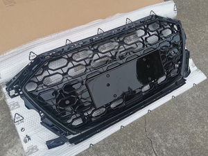 กระจังหน้าสไตล์ RS3กระจังหน้าตะแกรงตาข่ายรังผึ้งสีดำมันวาวสำหรับรถ <span class=keywords><strong>Audi</strong></span> <span class=keywords><strong>A3</strong></span> S3 8Y 2020 2021 <span class=keywords><strong>2022</strong></span> 2023 2024 - Product Image 4