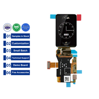Écran tactile AMOLED QSPI de 1,64 pouce 280*456 avec écran tactile intégré pour montre connectée ICNA3311 Module d'affichage OLED 30 broches