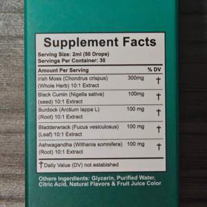 Cross Border Export Hot Sell <strong>SEA</strong> <strong>MOSS</strong> DROPS Dietary Supplement Drops 60ml Source Factory Direct Sales Manufacturer OEM ODM OBM - Product Image 4