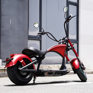 Citycoco รถจักรยานยนต์ไฟฟ้าสำหรับผู้ใหญ่สกูตเตอร์ออฟโรด Chopper 2000W 60V 30Ah รถจักรยานยนต์ citycoco มอเตอร์ไซค์ไฟฟ้าสำหรับใช้ในระยะยาว - Product Image 2