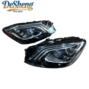 การติดตั้งแบบไม่สูญเสียคุณภาพ สำหรับไฟหน้า LED ของ <span class=keywords><strong>Mercedes</strong></span> S450, S500, S600, W222, W223, ชุดไฟ, อะไหล่รถยนต์, กันชน, กระจังหน้า, ฝากระโปรง, บังโคลน - Product Image 2