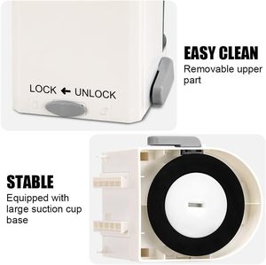 Spiralizzatore per Verdure 4-in-1 con Lama Rotante, Taglia Verdure a Spirale con Ventosa Potente, Affettatrice per <span class=keywords><strong>Zucchine</strong></span> e Verdure - Product Image 3