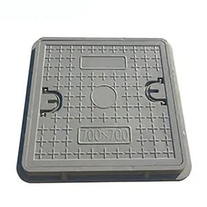 Custom EN124 diverse dimensioni in fibra composita FRP <span class=keywords><strong>BMC</strong></span> Africa tombino nero con telaio - Product Image 2