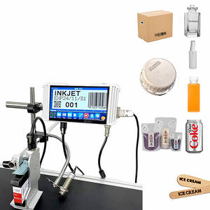 Machine d'Impression en Ligne Économique, <span class=keywords><strong>Imprimante</strong></span> Automatique pour Sacs en Polyéthylène, <span class=keywords><strong>Imprimante</strong></span> Jet d'Encre <span class=keywords><strong>Simple</strong></span> et de Haute Qualité pour Sacs PP en Plastique - Product Image 1