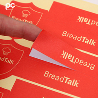 Vente directe d'usine de stickers texturés imprimés à gratter autocollants de haute qualité, matériau papier, taille et forme personnalisables