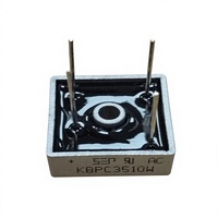 Redresseur de pont monophasé KBPC3510W 35A 1000V à broches fines, convertisseur CA/CC
