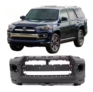 <b>Black</b> Front Bumper for Toyota 4Runner Limited 2014-21 Plastic with Park Assist Sensor Cutouts Replacement Bumper Assembly - Product Image 5