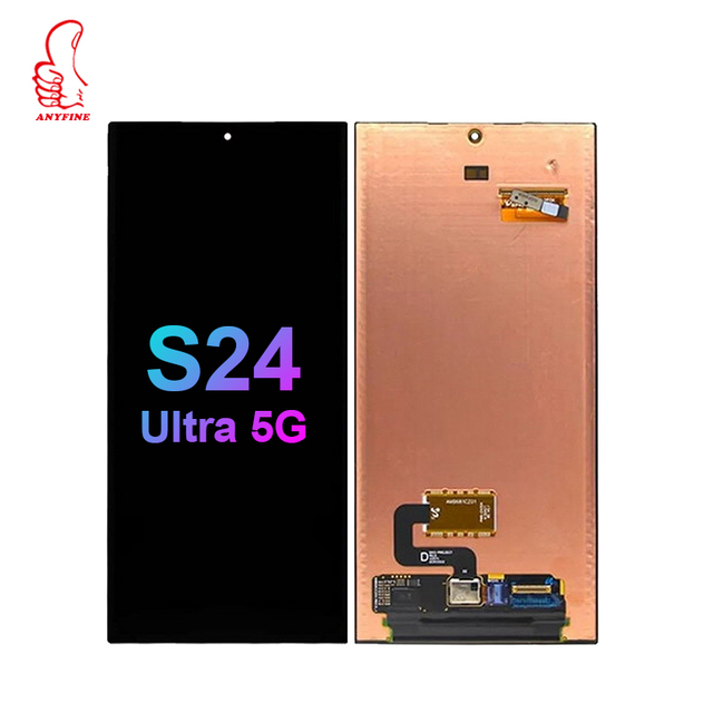 For for S24 Ultra OLED Screen Replacement Parts 1 Year Warranty for S24 Ultra 5G Display Touch Screen Digitizer Assembly