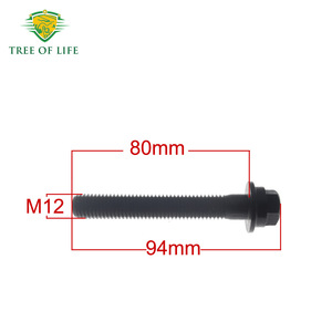 Perno de la polea del cigüeñal Ford Transport 1425511 YC1Q-6A345-AB para V347 V348 2.2 TDCi 2.4 TDCi 2006-2014 - Product Image 2