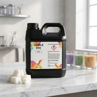 Colorant pour bougies soluble dans l'huile à haute concentration 1 kg, fabricant pour la cire de soja et la cire d'abeille, fournisseur en gros