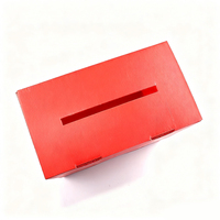 Boîte de vote de donation de charité Suggestion électorale pliable PP panneau creux conteneur de bulletin de vote bureau de vote Portable