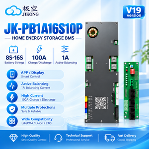 JK BMS V19 バッテリーマネジメントシステム 16S 48V 100A ESS用 リチウム鉄リン酸電池対応 1Aバランス電流 - Product Image 1