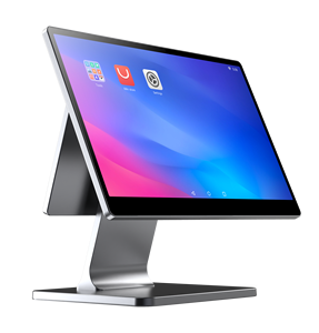 Simin/Sunmi Thiên Nga 1 cánh tay Android 15.6 + 10.1 inch màn hình cảm ứng <span class=keywords><strong>POS</strong></span> hệ thống Android tiền mặt đăng ký point of Sale Máy - Product Image 2