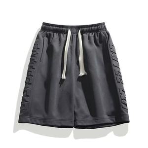 Pantalones Cortos Deportivos de Baloncesto para Hombre con Logotipo Personalizado en 3D, Pantalones Cortos Deportivos de Algodón para Hombre, Pantalones Cortos Deportivos de Verano para Hombre - Product Image 4