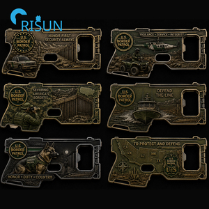 Décapsuleur personnalisé en forme de pièce de monnaie de défi, thème Forces Armées Américaines (USAF, USMC, USN), pour Vétérans, Tirants de précision, Fusiliers, Sniper et Pistolets - Product Image 4