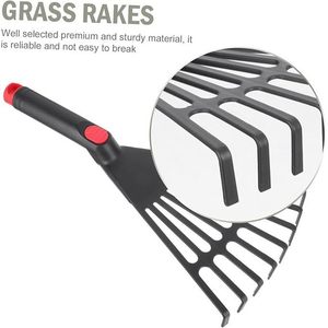 คราดสวนพลาสติก 9 ซี่ สำหรับคลายดินและทำความสะอาดใบไม้ - Product Image 1