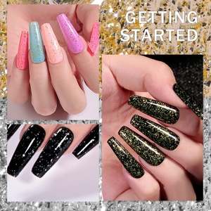 JTING Gel de Uñas con Purpurina Cromada, Láminas de Oro y Plata, Capa Superior y Base, Venta Caliente, Popular, OEM, Marca Privada - Product Image 5