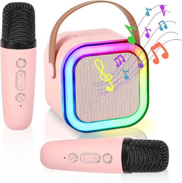 Superior Wireless for Karaoke Speaker with Mic-Portable Stereo Sound Audio Equipment