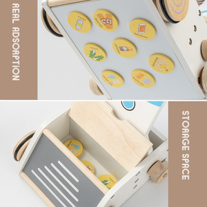 Set <span class=keywords><strong>Giocattolo</strong></span> <span class=keywords><strong>Aspirapolvere</strong></span> in Legno di Alta Qualità, Set per Pulizie Domestiche, Giocattoli per Bambini per Giochi di Ruolo - Product Image 3