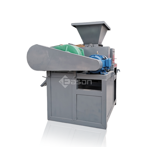 Poudre de charbon de bois de déchets de culture de biomasse de cosse de riz carbonisé dans la machine de fabrication de briquettes de charbon de bois de presse à billes - Product Image 1