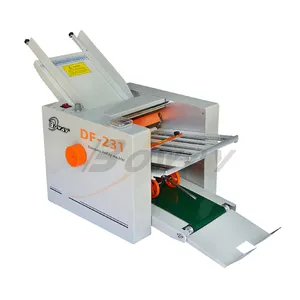 Desktop Small Size Easy To Use Folder Paper Making Folding Machine For Printing Shops