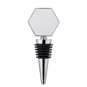 Venta caliente fuerte tirantez sublimación tapón de vino tapón de botella de vino de doble cara tapón de corcho de vino - Product Image 6