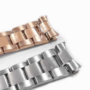 Correa de Reloj de Acero Inoxidable 904L de 20 mm, Estilo Oy-ster, para Reloj GMT <span class=keywords><strong>126710</strong></span> 116710, Eslabón Final de Reloj 78200 - Product Image 3