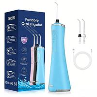 Irrigador Bucal Inalámbrico Portátil de Plástico, Resistente al Agua IPX7, Bajo MOQ de 100 Piezas, Precio Directo de Fábrica, Envío Directo