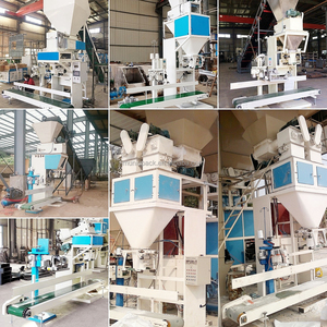 10kg 20kg 25kg 50kg viên hạt gia cầm gia súc cá thức ăn cho chó mèo thức ăn động vật thức ăn định lượng cân và máy đóng gói - Product Image 6