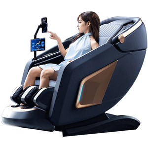 Fauteuil de massage zéro gravité LEERCON 2026, massage thaïlandais 3D, fauteuil inclinable automatique pliable, rouleau pour pieds et mollets, capsule spatiale anti-stress - Product Image 1