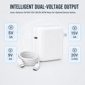 <span class=keywords><strong>Cargador</strong></span> de Laptop Tipo-C PD 3.0 de 67W, Adaptador de Corriente USB-C con Salida de 20.3V 3.3A para <span class=keywords><strong>iPhone</strong></span>, MacBook Pro/Air <span class=keywords><strong>13</strong></span>/14/15/16 - Product Image 4