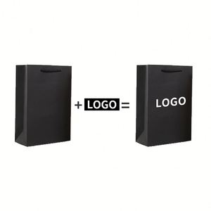 Colorful White Pink <b>Red</b> Green Black Rectangular Multiple Sizes Kraft <b>Paper</b> Bag with Logo for Sale - Product Image 5