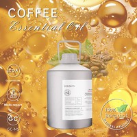 Huile Essentielle de Café Bio 5ml, Approvisionnement Direct d'Origine, Extraite par Supercritique CO2, Matière Première pour Aromathérapie et Soins de la Peau