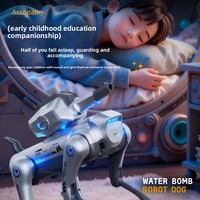 Perro Robot Eléctrico Inteligente de Plástico MD578, Juguete Mecánico Programable con IA, Caja Original, Compatible con Edades de 14 Años en Adelante
