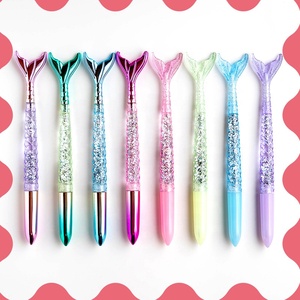 Fournitures scolaires créatives, papeterie Kawaii, adorable stylo gel en plastique sirène - Product Image 6