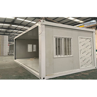 Conceptions personnalisées à faible coût 20ft 40FT pliable modulaire préfabriqué bureau pliant vivant conteneur maison maison
