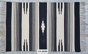 Tapis en coton modernes faits à la main Lavables pour les chambres Zones de détente Voyage et usage domestique Doux Neutre - Product Image 2