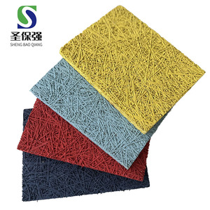 Panneau acoustique en <span class=keywords><strong>laine</strong></span> <span class=keywords><strong>de</strong></span> <span class=keywords><strong>bois</strong></span> <span class=keywords><strong>de</strong></span> haute qualité, protection <span class=keywords><strong>de</strong></span> l'environnement, insonorisation, absorption acoustique, utilisation dans le salon, NRC 90% - Product Image 3