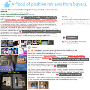 Punto de Acceso <span class=keywords><strong>WiFi</strong></span> Portátil 4G LTE de Doble Banda KuWFi, Velocidad de Descarga de 300 Mbps, Cat7, Banda Bloqueada de 2.4 GHz y 5.8 GHz, Inalámbrico, 1200 Mbps, Router 4G+ TTL - Product Image 5