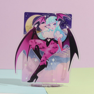 Vigreat Hot Bán Dễ Thương Mini Tùy Chỉnh Phim Hoạt Hình Phim Hoạt Hình Hình Nhự<span class=keywords><strong>a</strong></span> Thủ Công Mỹ Nghệ <span class=keywords><strong>Standee</strong></span> Không Có Noq Acrylic Khối Với Hai Mặt Hiển Thị - Product Image 5